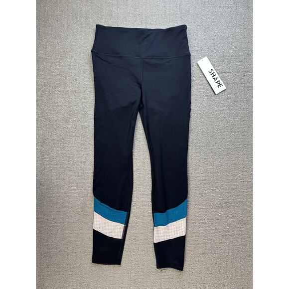 NWT Shape Cardio Hi Rise Leggings Black Activewear Size Medium - Picture 1 of 7